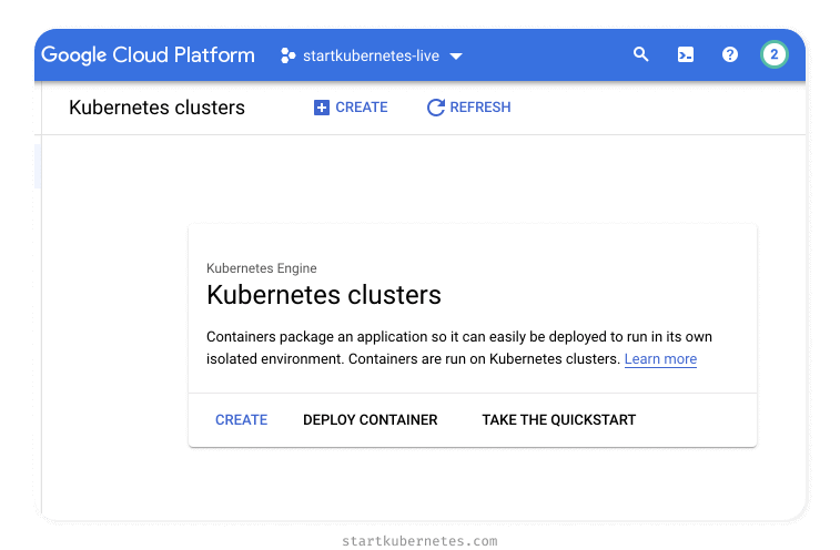Kubernetes clusters